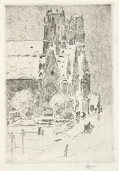Kalvarienkirche im Schnee