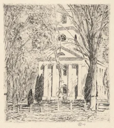 Kirche in Old Lyme, 1924