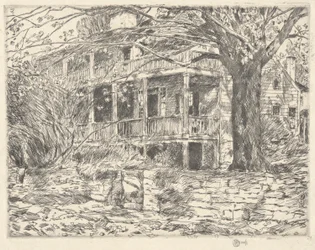 Altes Haus, Cos Cob, 1915