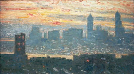 Sonnenuntergang in Manhattan