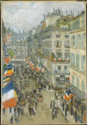 Vierzehnter Juli, Rue Daunou, 1910