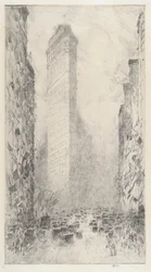 Washingtons Geburtstag—Fifth Avenue & 23rd Street
