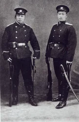 Regierungssoldaten in Tianjin