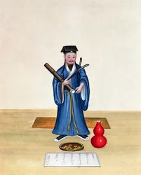 Ein Taoist in China, ca. 1785