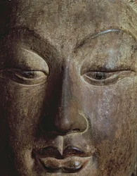 Kopf eines Bodhisattva
