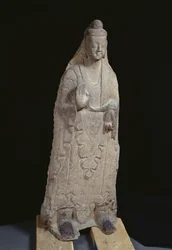 Statue des Buddha Sakyamuni, Nördliche Wei-Dynastie, ca. 386-534