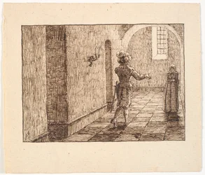 Illustration zu St. St. Blicher, Die drei Heiligenabende