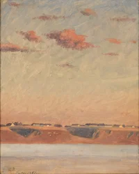 Der Limfjord in Jütland. Studie