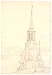Einer der beiden kleinen Türme auf Frederiksborg