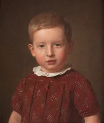 Johan Jacob Krohn, der Neffe des Künstlers, als Kind