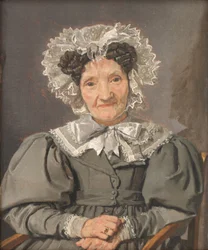 Porträt von Johanne Pløyen, geb. Bachmann