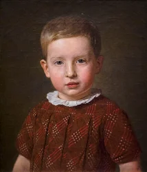 Johan Jacob Krohn, der Neffe des Künstlers, als Kind