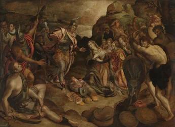Das Treffen von David und Abigail