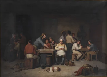 Eine Szene in der Taverne Brokkensbod