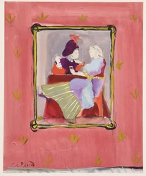 Ein kostümiertes Paar, ca. 1935-45