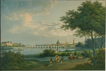 Ansicht von Dresden