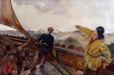 Leiv Eiriksson entdeckt Amerika