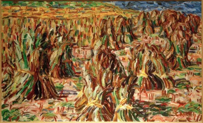 Kornfeld (Getreidehocken)