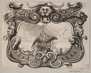 Emblem mit Phönix