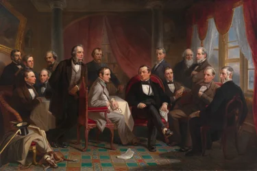 Washington Irving und seine literarischen Freunde in Sunnyside