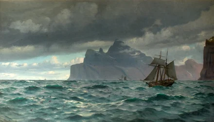 Kap Nord, Island, 1884
