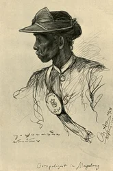 Polizist, Magalang, Java, 1898