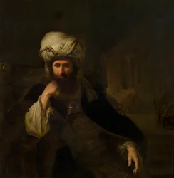 Porträt eines Mannes in orientalischer Kleidung