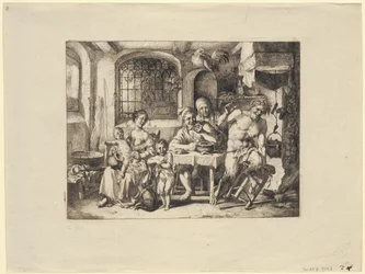 Satyr beim Bauern