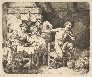 Der Satyr und der Bauer, 1764