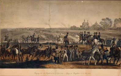 Die Überquerung des Dnepr am 14. August 1812, 1820er Jahre