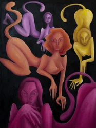 Mysteriöse mythische Frauen
