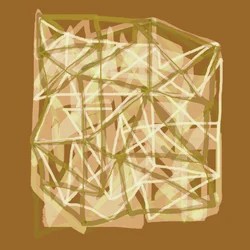 Abstrakte geometrische Linien