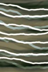 Erdige wellige Linien