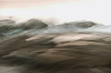 Ätherische Berglandschaft