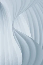 Fließende blaue Kurven