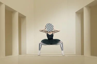 Schachbrett-Ballerina
