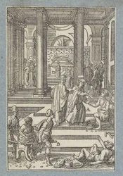 Petrus heilt einen Gelähmten