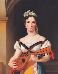 Die deutsche Sängerin Emilie Pohlmann als Preciosa
