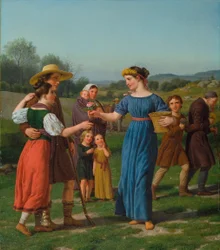 "Das Mädchen aus der Ferne" aus dem Gedicht von Schiller