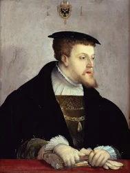 Porträt des Kaisers Karl V. 1500-1558, um 1532