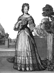 Porträt von Maria Josepha von Österreich