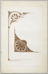 Die Kunst des dekorativen Designs: mit einem Anhang, der die Stunden des Tages angibt, zu denen Blumen öffnen, veröffentlicht von Day & Son, London, 1862