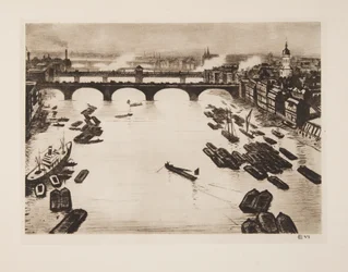 Londoner Brücken, veröffentlicht 1924