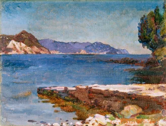 Die ligurische Küste von Rapallo