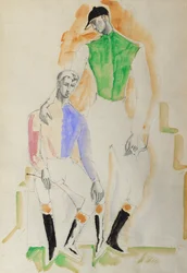 Zwei Jockeys