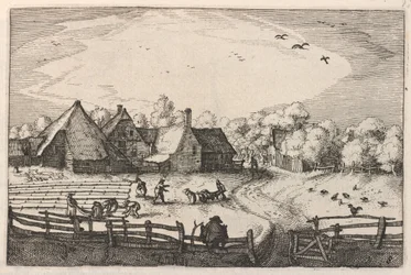 Blekerye aededuyne gelegen (Bauernhöfe und Bleichfelder)
