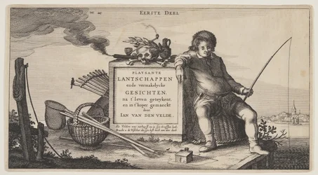 Titelseite, aus Landschaften (Playsante Lantschappen)