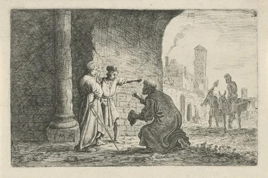 Lot und die zwei Engel