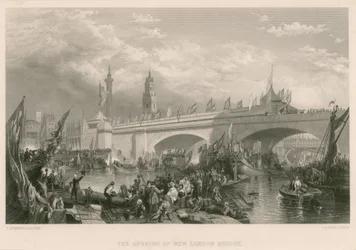 Die Eröffnung der neuen London Bridge