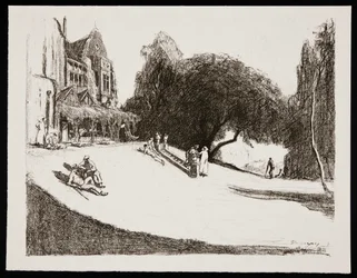 Genesung in England, 1917
